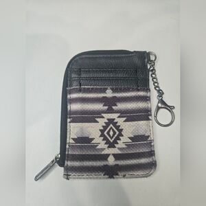 WRANGLER Patterned‎ Wallet with Keychain